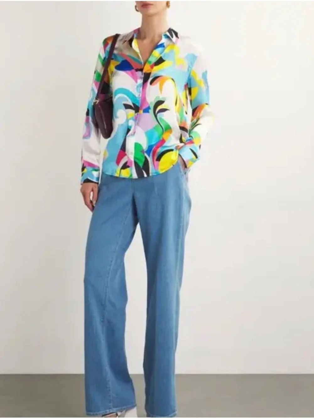 L'AGENCE Silk Tyler Shirt
AH13